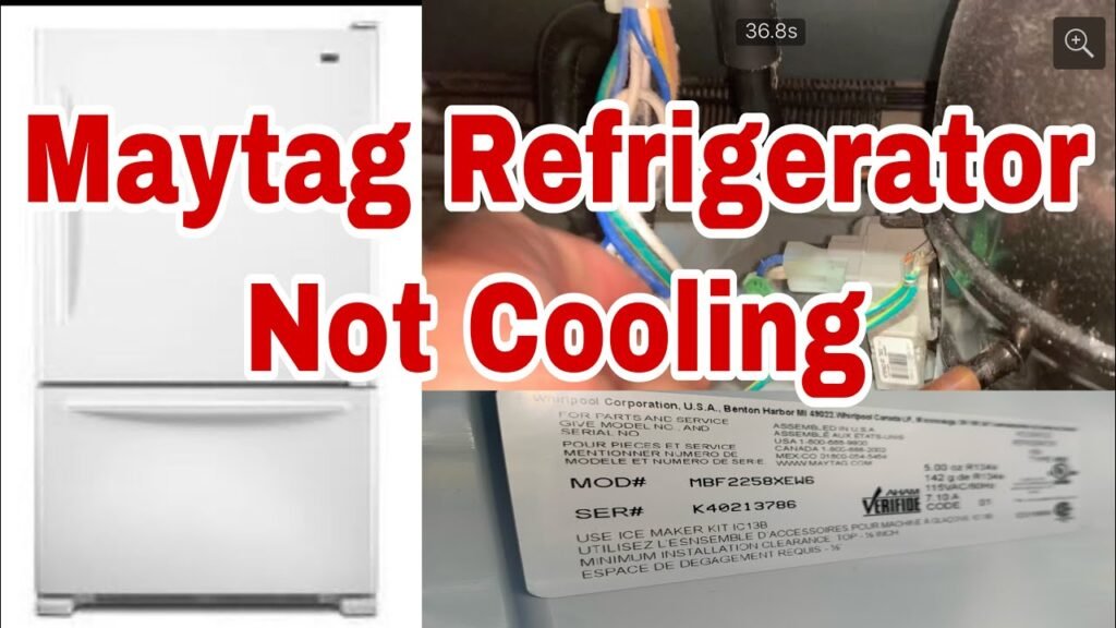 Maytag Refrigerator Not Freezing Cooling