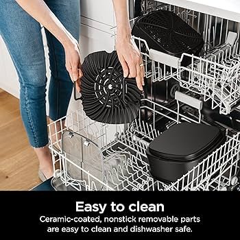 Ninja Foodi Parts Go in Dishwasher