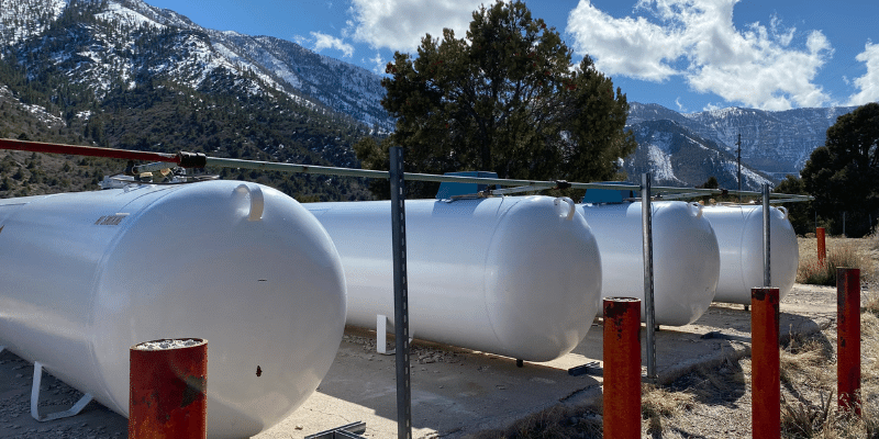 Normal to Smell Propane at the Tank