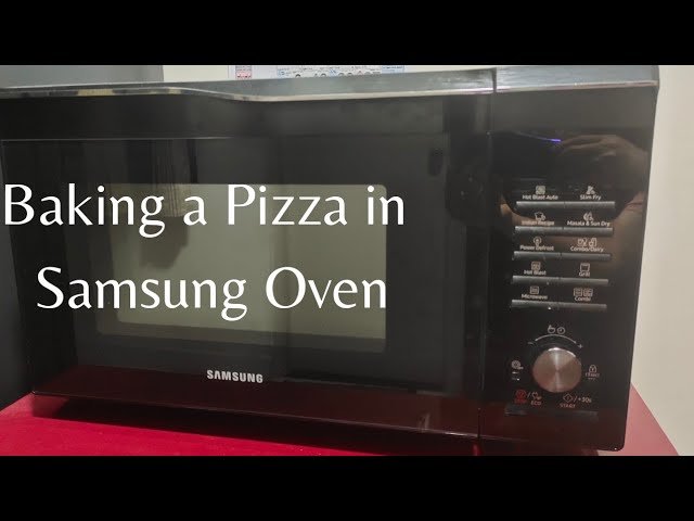 Pizza Settings for Samsung Convection Microwave