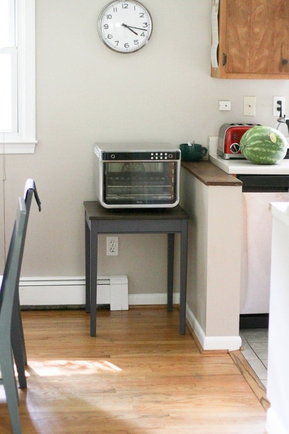Put Toaster Oven Wood