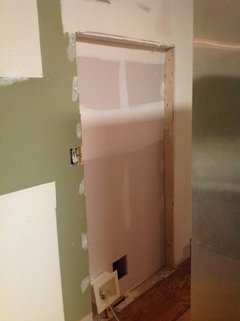 Recessing Refrigerator into Wall