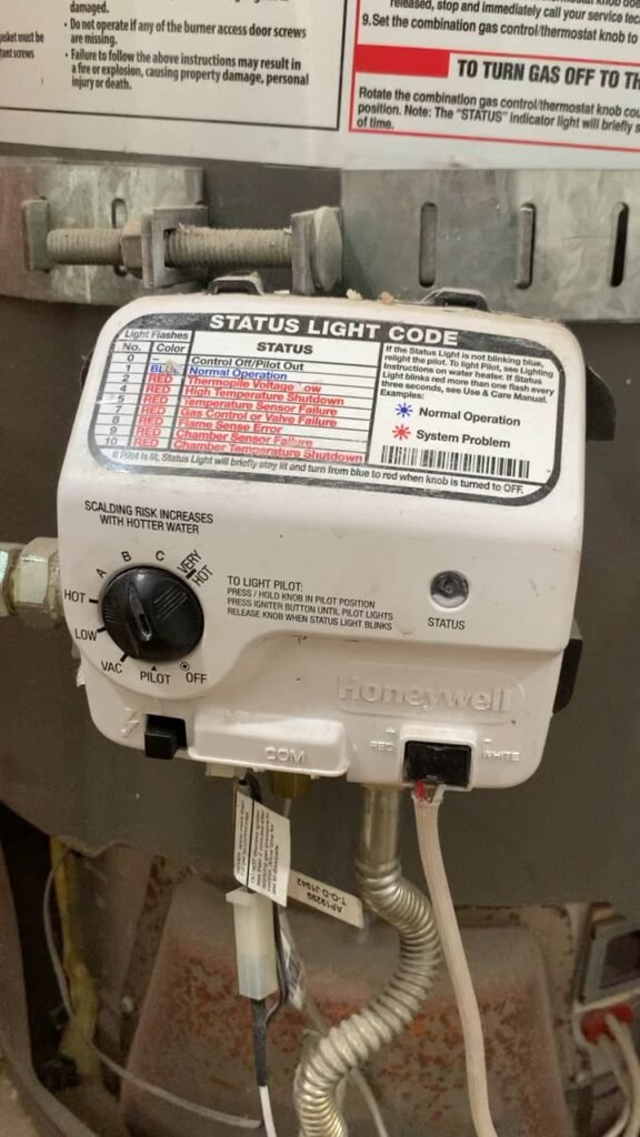 Rheem Water Heater Gas Valve Problems