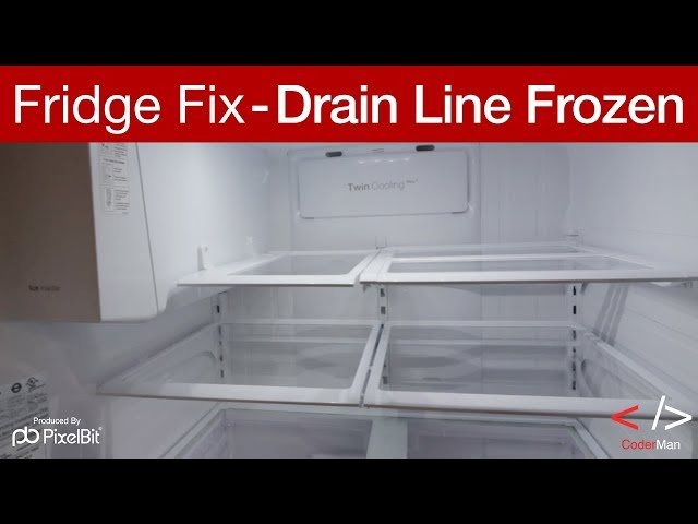 Samsung Refrigerator Defrost Drain Location