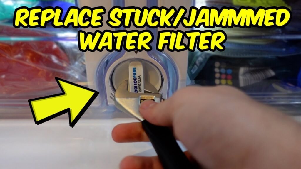 Samsung Refrigerator Water Filter Stuck
