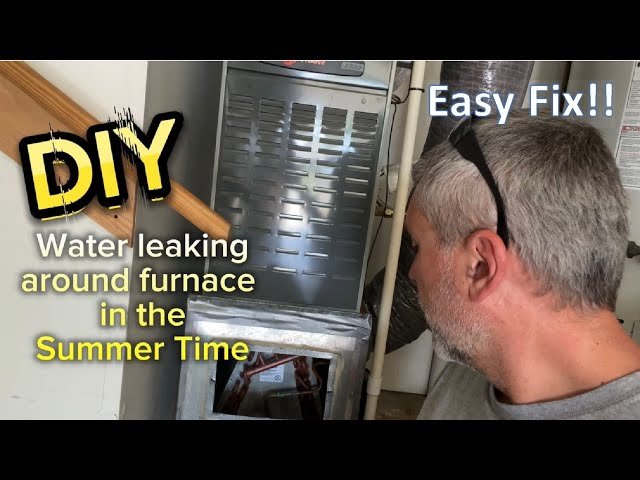 Water Leaking from Furnace in Summer