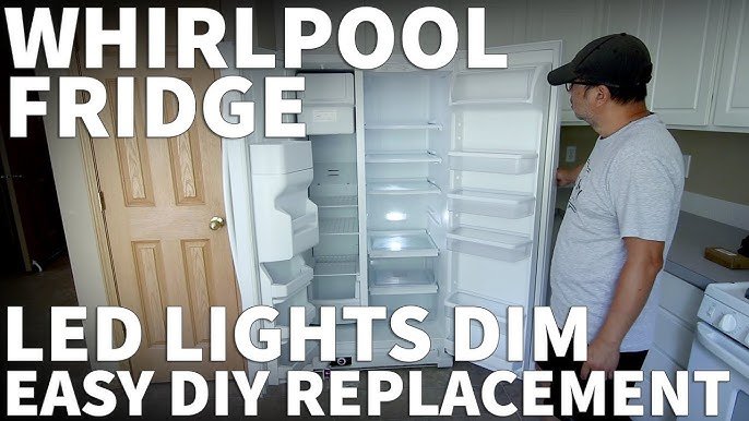 Whirlpool Refrigerator Led Light Dim