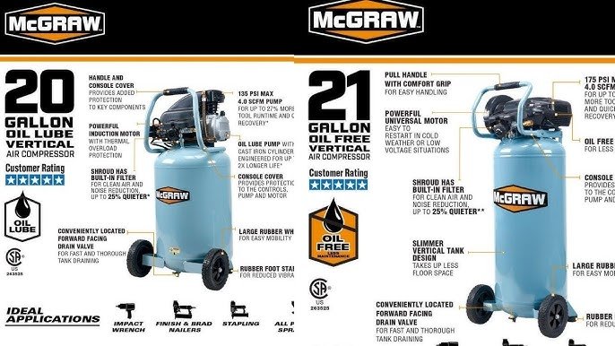 Who Makes Mcgraw Air Compressor