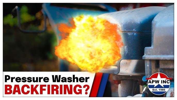 Why Pressure Washer Backfire
