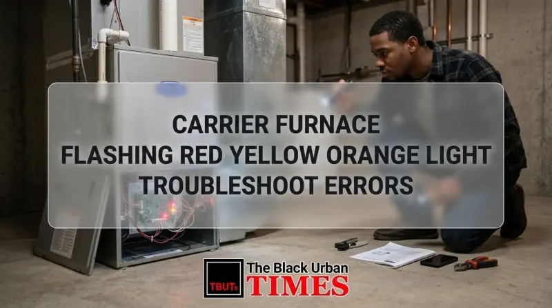 Carrier Furnace Flashing Red Yellow Orange Light Troubleshoot Errors