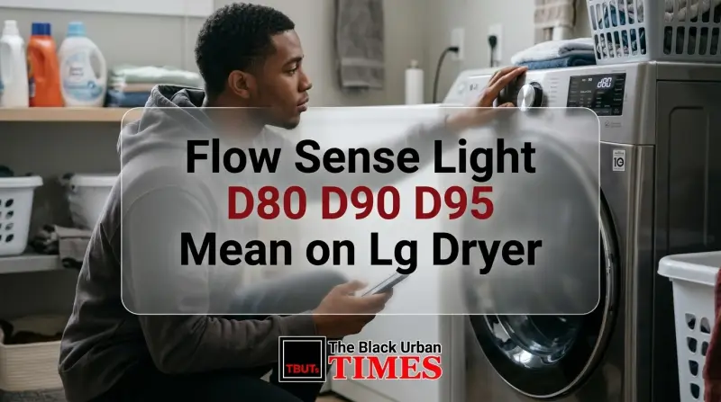 Flow Sense Light D80 D90 D95 Mean on Lg Dryer