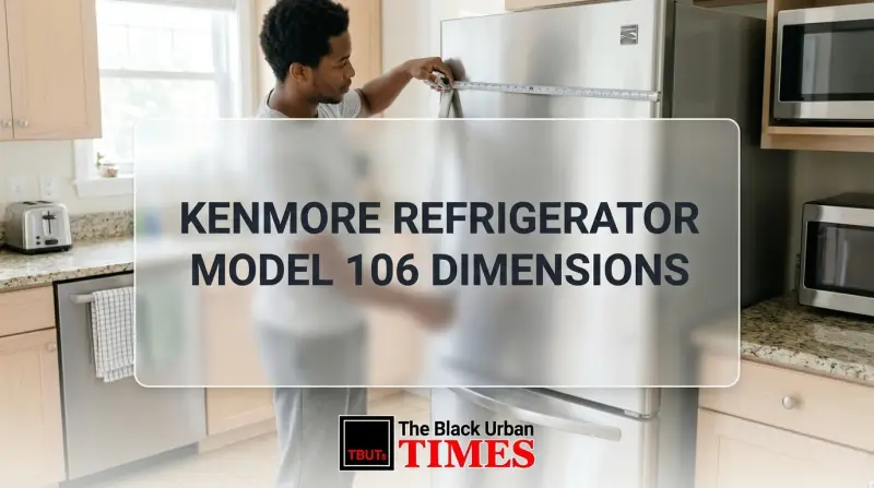 Kenmore Refrigerator Model 106 Dimensions