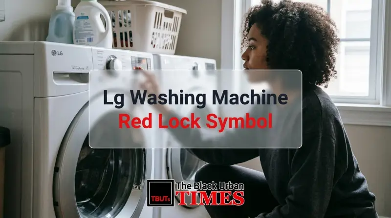 Lg Washing Machine Red Lock Symbol