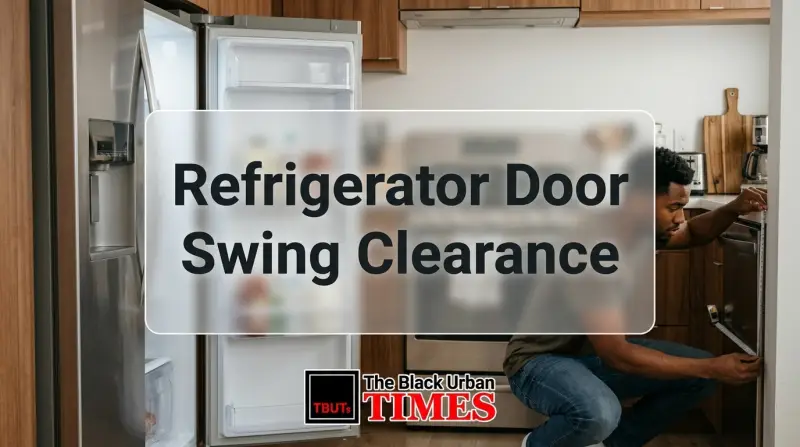 Refrigerator Door Swing Clearance