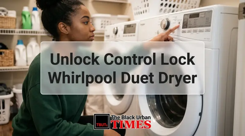 Unlock Control Lock Whirlpool Duet Dryer