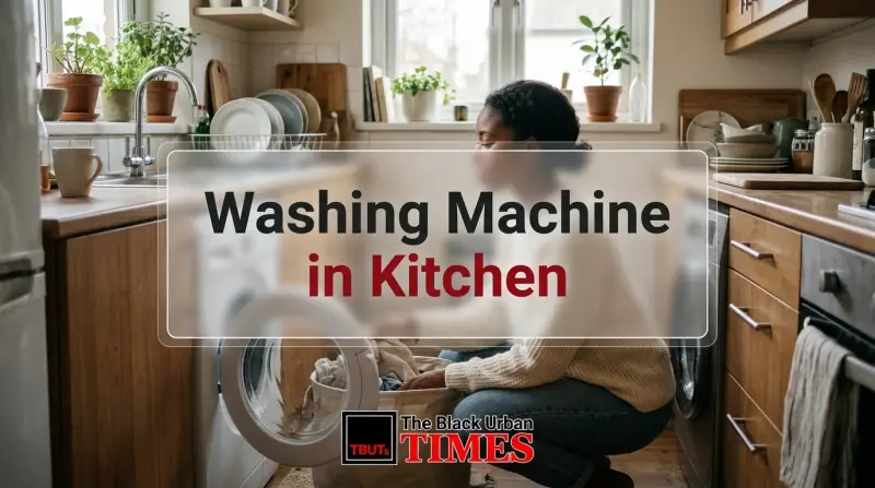 Washing Machine in Kitchen