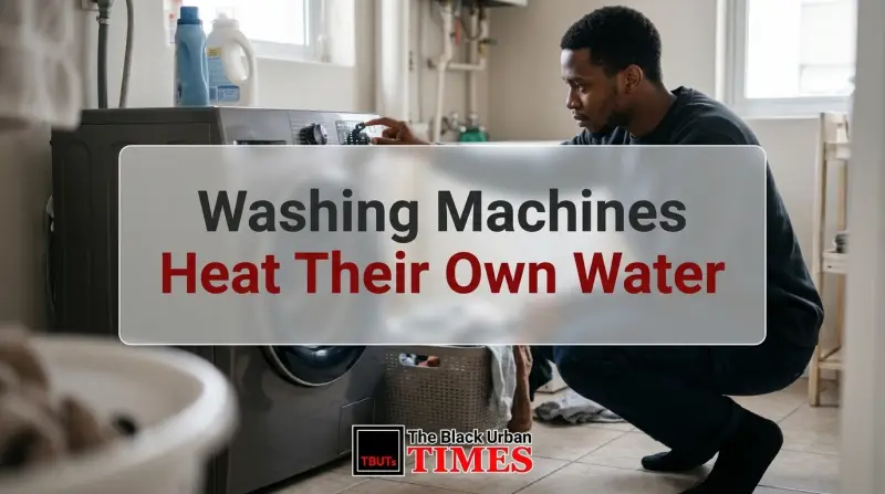 Washing Machines Heat Their Own Water