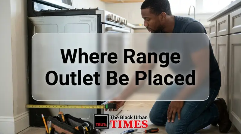 Where Range Outlet Be Placed