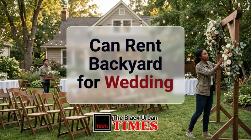 Can Rent Backyard for Wedding
