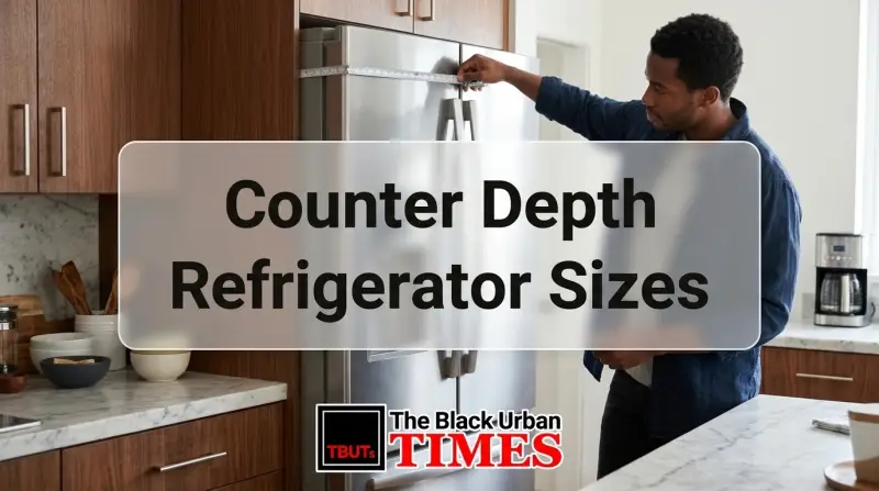 Counter Depth Refrigerator Sizes