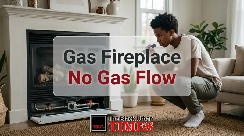 Gas Fireplace No Gas Flow