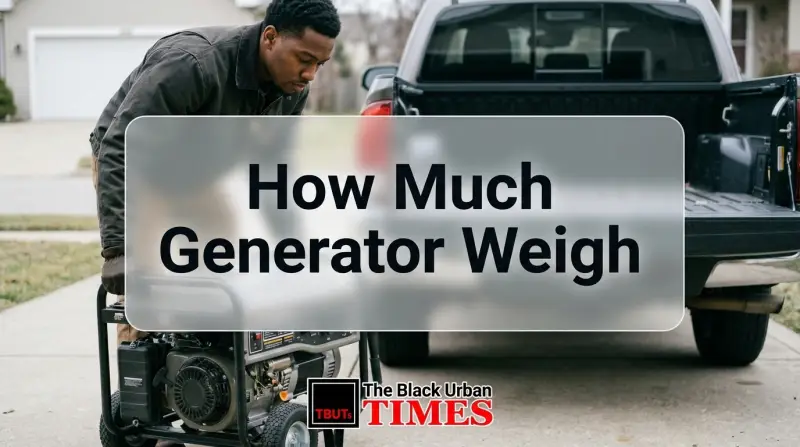 How Much Generator Weigh