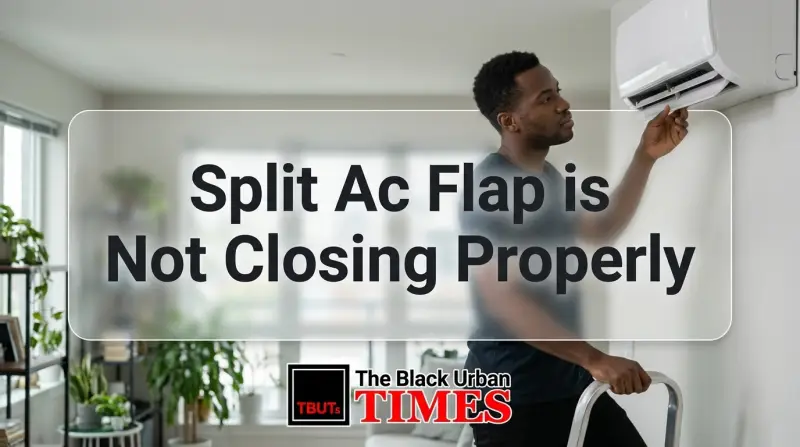 Split Ac Flap is Not Closing Properly