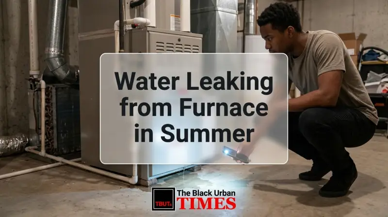 Water Leaking from Furnace in Summer