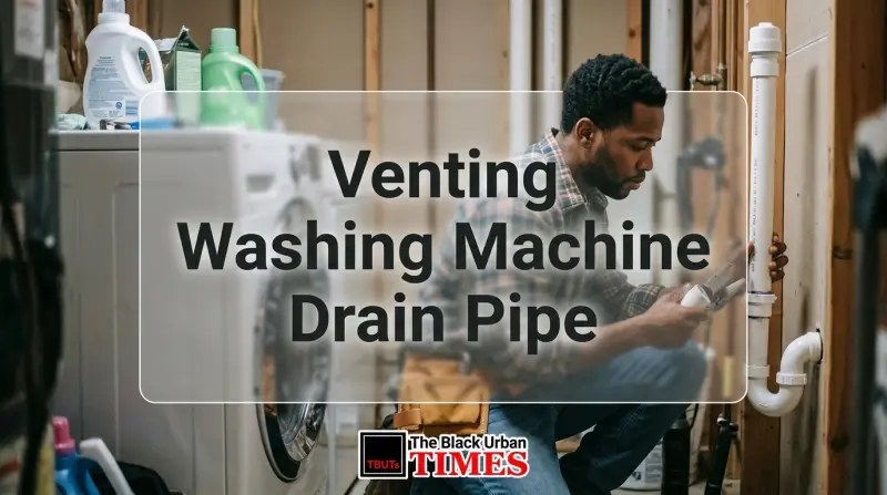Venting Washing Machine Drain Pipe