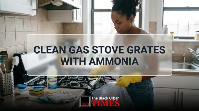 Clean Gas Stove Grates With Ammonia