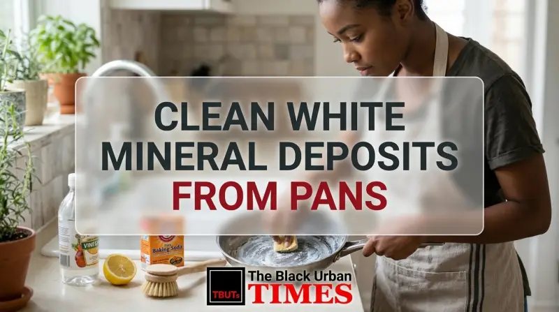 Clean White Mineral Deposits from Pans