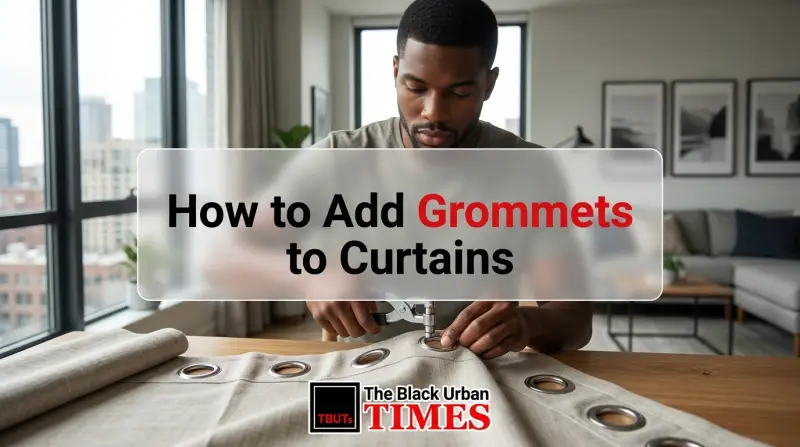 How to Add Grommets to Curtains