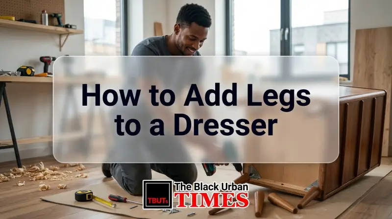 How to Add Legs to a Dresser