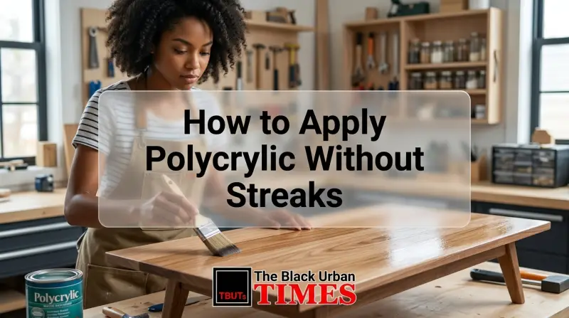 How to Apply Polycrylic Without Streaks