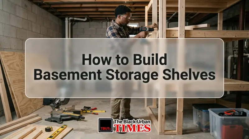 How to Build Basement Storage Shelves