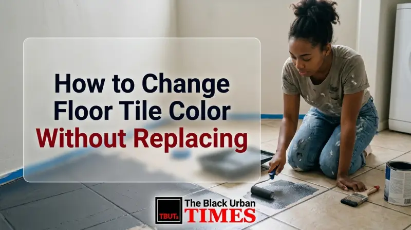 How to Change Floor Tile Color Without Replacing