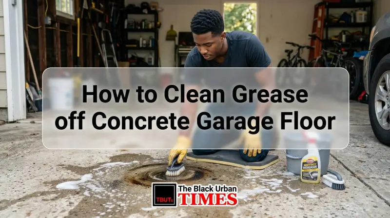 How to Clean Grease off Concrete Garage Floor