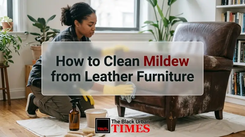 How to Clean Mildew from Leather Furniture