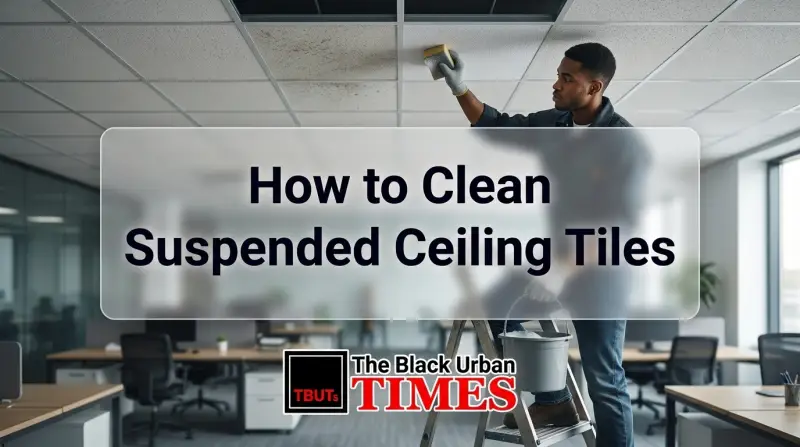 How to Clean Suspended Ceiling Tiles