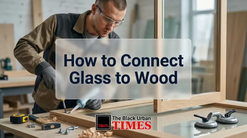 How to Connect Glass to Wood