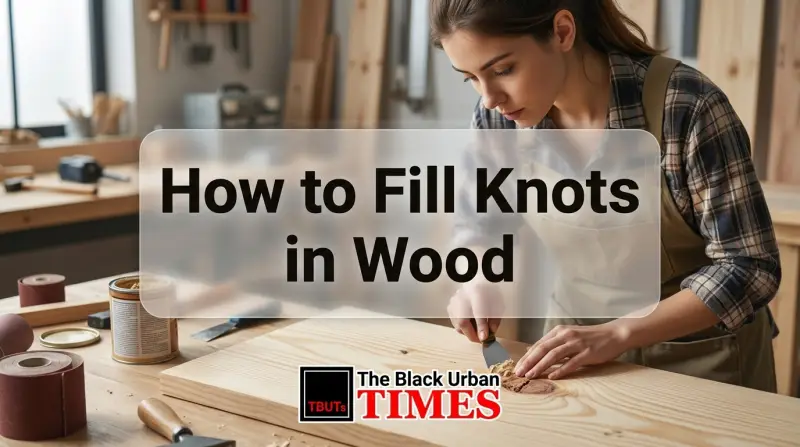 How to Fill Knots in Wood