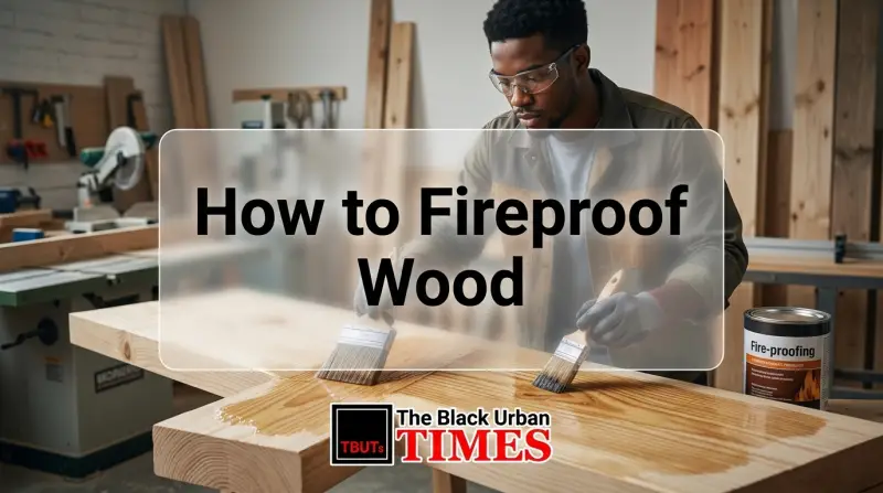 How to Fireproof Wood