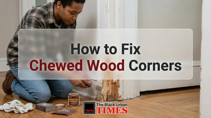 How to Fix Chewed Wood Corners