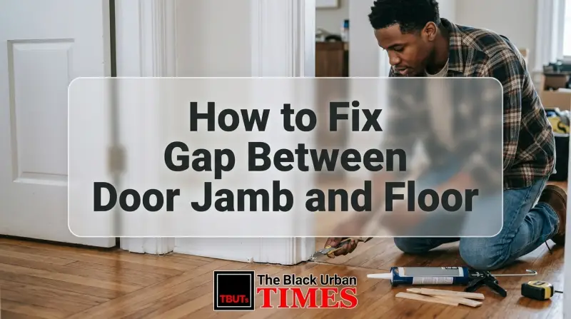 How to Fix Gap Between Door Jamb and Floor