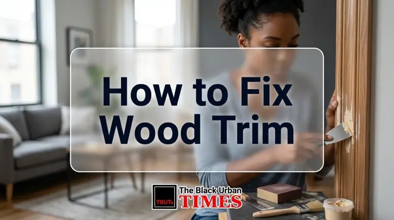 How to Fix Wood Trim