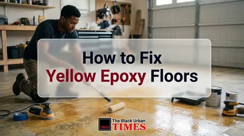 How to Fix Yellow Epoxy Floors