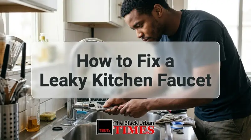 How to Fix a Leaky Kitchen Faucet