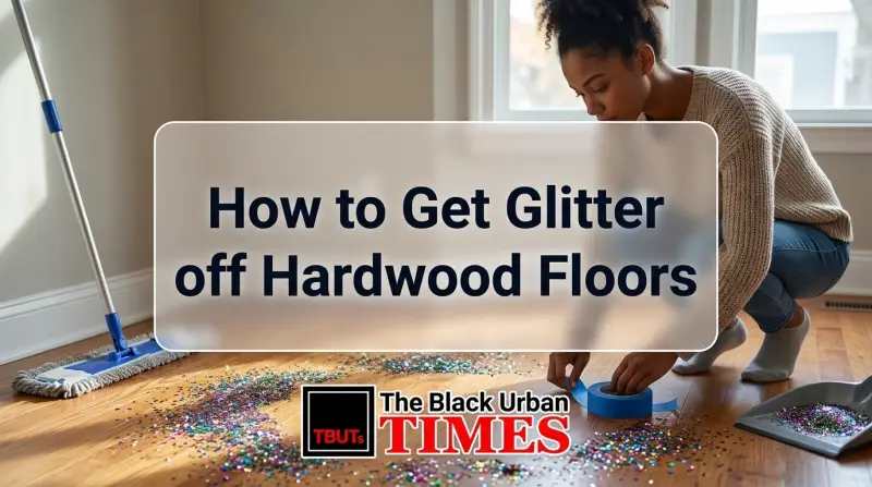 How to Get Glitter off Hardwood Floors