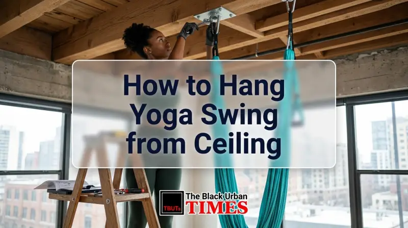 How to Hang Yoga Swing from Ceiling