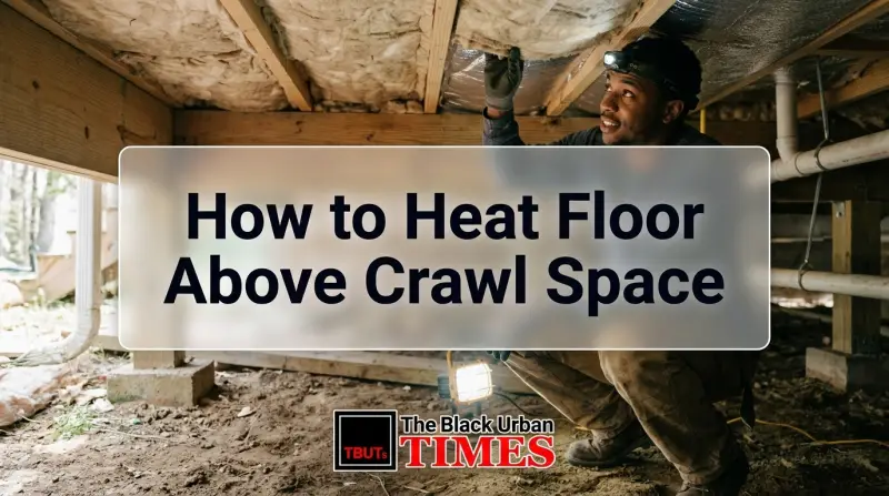 How to Heat Floor Above Crawl Space